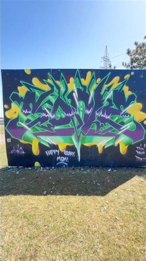 3D graffiti trick! 😊 #shorts