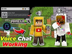 😱🔥 Finally Voice Chat Released For Minecraft Pocket Edition!! | How To Download Simple Voice Chat