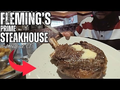 Fleming's Prime Steakhouse West Hartford, CT (17th Wedding Anniversary Dinner)