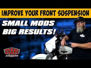 ⚡Revamp Your Harley Touring Front Suspension Like A Pro!⚡