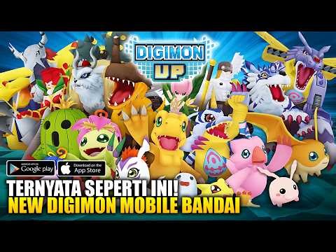 LANGSUNG GLOBAL! GAME DIGIMON MOBILE TERBARU BANDAI CUKUP MENARIK! - Digimon UP (Android/iOS)