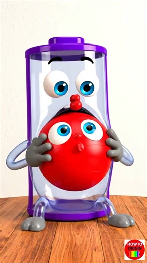 Battery Mukbang a Giant Atomic Bomb Toy | Battery Transformation Animation #shorts