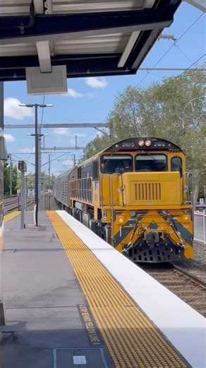 2490 hauling Westlander thru Graceville #train #queenslandrail