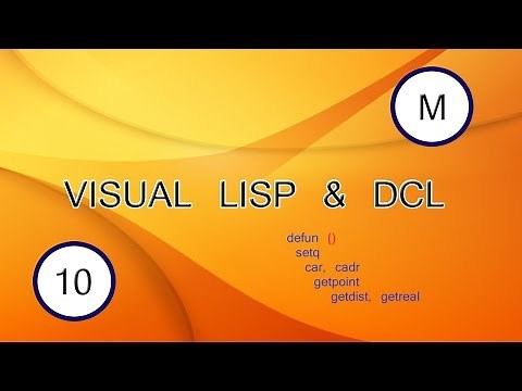 Tutorial Visual Lisp - Autocad 0010: Lisp - DCL insertar bloques - p3
