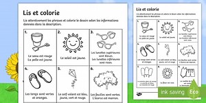 Exercice de français CP facile