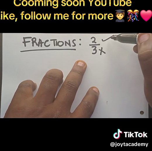 Fractions with Same Denominators for Grade 6
