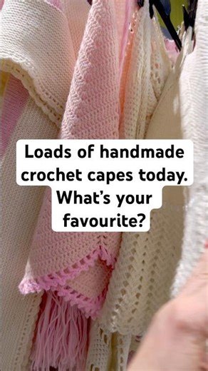 Does anyone uses these crochet capes nowadays?