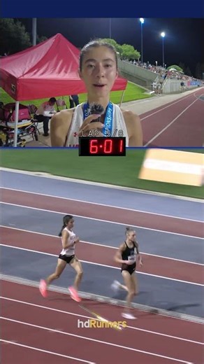 Hanne Thomsen Record setting time! Wonderful tactician in the 2025 CIF State 3200M