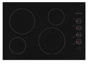 Frigidaire 30" Black Built-In Electric Cooktop - FFEC3025UB