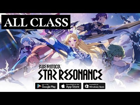Blue Protocol: Star Resonance ENGLISH Gameplay Android / IOS / PC - All Class.