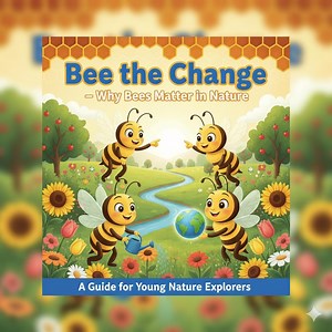 Kids Bee & Pollination Workbook: STEM Nature Activities (Printable)