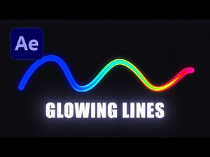 Glowing Lines in After Effects Tutorial