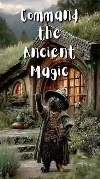 Command the Ancient Magic | Relaxing Middle-Earth Fantasy Music with Wizard Cats #lotr