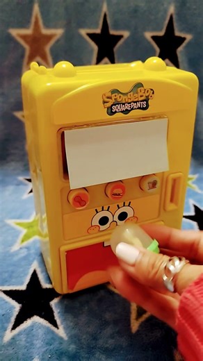 Cheerful Smiley emoji from SpongeBob Vending Machine ASMR #shorts #asmr #shortvideo #emoji #mini #yt