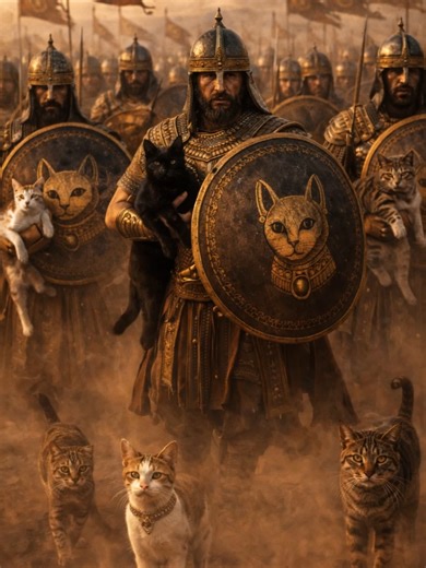 Kako je Persija osvojila Peluzij uz pomoć mačaka 🐈⚔️ Egipćani su verovali da su mačke svete. Persijanci su to iskoristili. Jedna od najčudnijih pobeda u istoriji. #history #ancienthistory #egipat#persija#peluzij#war#battles#istorija#foryou#historytok#didyouknow