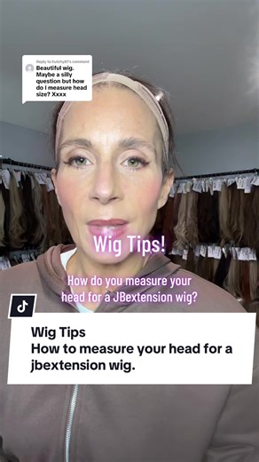 JB Extension Wig Fitting Guide: Measure Your Head