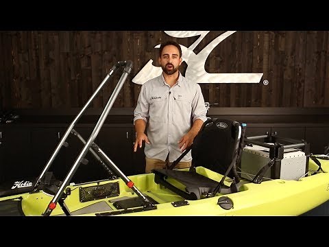 Hobie Compass Pedal Kayak: Standing H-Bar Installation