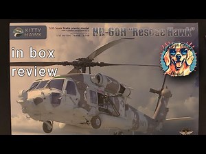 Kitty Hawk 1/35 HH-60H Rescue Hawk in box review