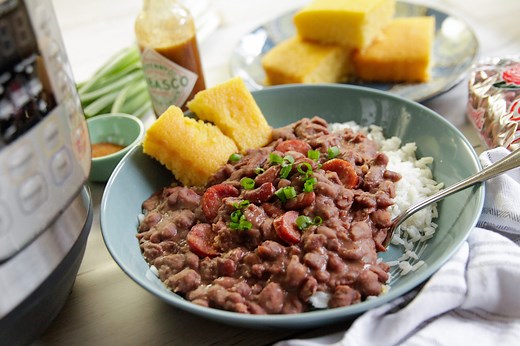 Red Beans and Rice Instant Pot Recipe| Camellia Brand
