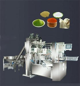 [Hot Item] Automatic Rotary Chilli Powder Bag-Given Sachet Packing Machine