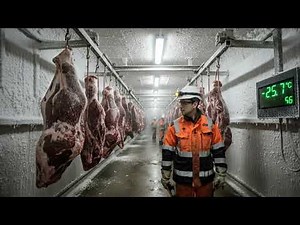How Beef Is Produced | From Farm to Factory#beef