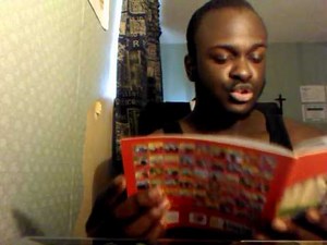 Jonathan Reading to My Thomas Story Library: George