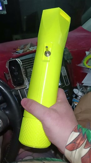 designing and 3D printing my own forever flashlight