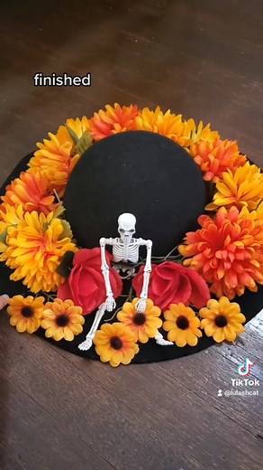 Catrina Hat Tutorial for Day of the Dead DIY Costume