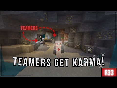 Teamers Get INSTANT Karma in Minecraft Battle!
