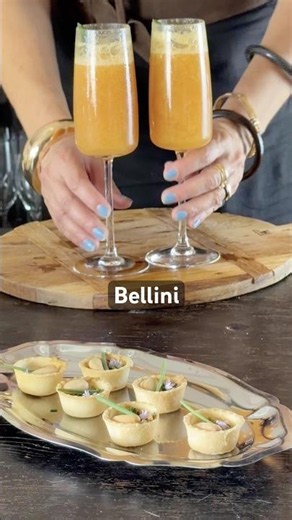 Who can resist making a Bellini, with or without alcohol, to relive a trip to Venice? #inspo