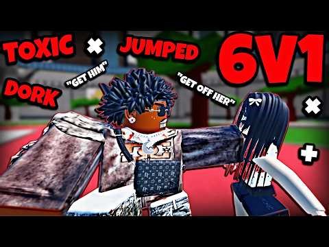 Toxic E-COUPLE Gets EXPOSED & Calls 6 Friends to Jump Me | Heroes Battlegrounds