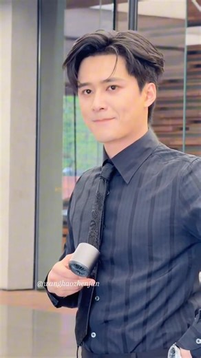 Too hot 🥵 BTS“昼短夜长”#昼短夜长#wanghaozhen #王皓祯 #cdrama #chinesedrama #behindthescenes