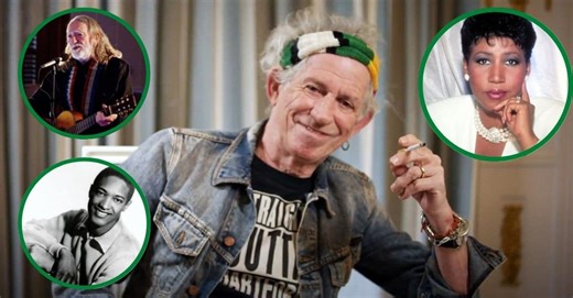 Keith Richards Names His Top 10 Favorite Singers Of All Time