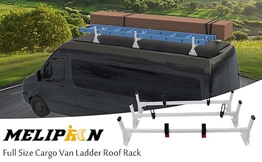How to install cargo van ladder rack