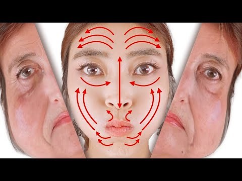 100 % Effective Face Exercises & Stretch to Lift Up Your Face!