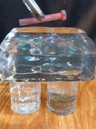 100cc Ice Vs 100cc Red Hot Ball Experiment