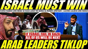 775K views · 10K reactions | ISRAEL MUST WIN, ANAK ng HAMA$ may BABALA sa mga BANSA | ARAB LEADERS pati UNITED NATIONS tiklop kay MOSAB #Israel #unitedstates #BREAKING #LatestNews #Philippines #trending #virals | GOOD News Philippines | Facebook