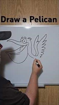 How to draw a pelican