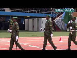 RDF parading at Presidential Inauguration Ceremony