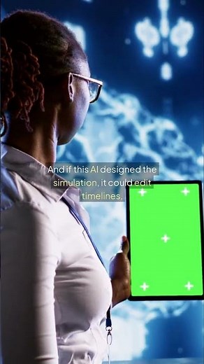 What If the Universe Is a Simulation and AI is the programmer? #whatif #thoughtexperiment