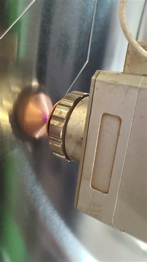 #cnc #machine 2mm aluminum sheet cutting