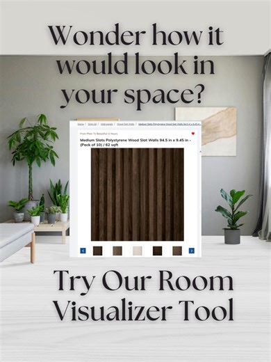Torn between ceiling tiles, wall panels, or backsplash designs? 🤔 Our Visualizer Tool lets you see how they’ll look in your space—before you buy! No stress, no guesswork. Just upload a photo and start designing. 👉 Try it today and bring your vision to life! 🔗https://www.decorativeceilingtiles.net/try-visualizer?_kx=A4vZmyL_m8q_tpWelI-seA.H6gG7D | Decorative Ceiling Tiles Online Store