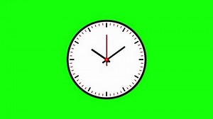 Rotating Analog Clock Moving Second Hand Stock Footage Video (100% Royalty-free) 3693530069 | Shutterstock