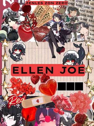 ヽ(●´ε｀●)ノ🖤❤️🦈ellen joe zzz💍💍💍 😍 😻 😴 🍭🍭😍😍😍💌💌💌💌💫💫💫💫💘💘🦈#ellenjoe #ellenjoezzz #ellenjoeedit #ellenjoemidiosa🛐 #ellenjoemivieja
