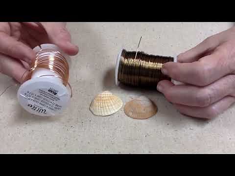 I'm Wire Wrapping a Sea Shell For a Necklace