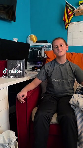 I’d like to thank you all again for the love and support it means a lot!!! We also have my new product my ragepad plus!! It’s a Ragepad but when you hit it, it makes a sound that you can also program to your liking!!! #fypシ゚viral #cancersurvivor #cancersucks🎗 #gamers #entrepreneur