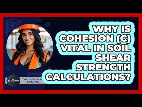 Why Is Cohesion (c) Vital In Soil Shear Strength Calculations? - Civil Engineering Explained