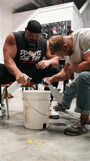 Strongest Man on Earth = Strongest Cleaning on Earth?