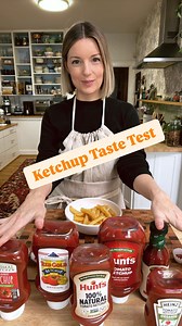 Taste Test Ketchup. You should try this taste test yourself because I was surprised by the results! Here are favorites. #1- @huntstomatoes 100% natural #2- @primalkitchenfoods #3- @heinz Simply Heinz | Chef Damaris Phillips