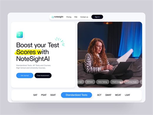 Website for AI-powered Study Plans